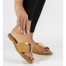 Filippo DK2103/21 Be chaussons beiges 1