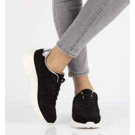 Baskets en cuir Filippo DP2156/21 Bk noir le noir 2