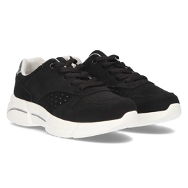 Baskets en cuir Filippo DP2156/21 Bk noir le noir 4