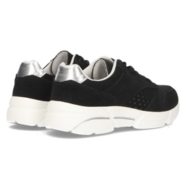 Baskets en cuir Filippo DP2156/21 Bk noir le noir 6