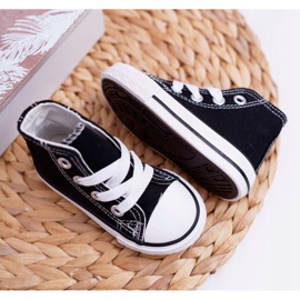 FRROCK Baskets classiques noires Filemon pour enfants 3