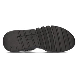 Sandales noires à semelle compensée Filippo DS2352 / 21 Bk le noir 4