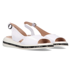 Sandales compensées Filippo DS2322 / 21 Wh blanc blanche 6