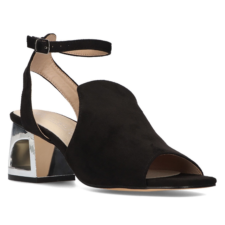 Sandales à talons Filippo DS2107/21 Bk Noir 1