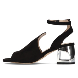 Sandales à talons Filippo DS2107/21 Bk Noir le noir 4