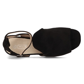 Sandales à talons Filippo DS2107/21 Bk Noir le noir 5