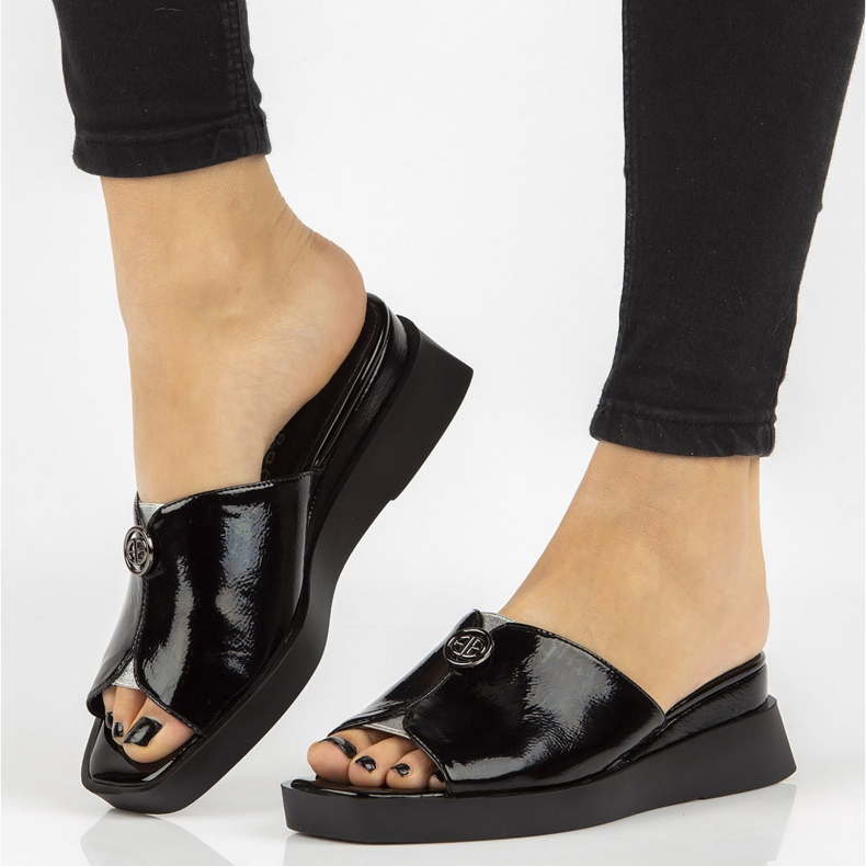 Filippo DK2351/21 chaussons noirs Bk 1