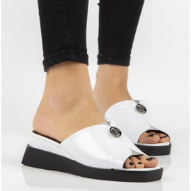 Filippo DK2351 / 21 Wh chaussons blancs 1