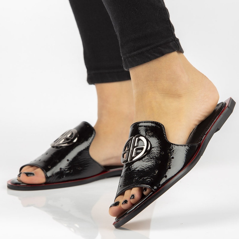 Filippo DK2353/21 chaussons noirs Bk 1