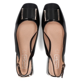 FILIPPO DP2086/21 Bk talons hauts noir le noir 5