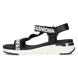 Sandales en cuir Filippo DS2169/21 Bk noir le noir 4