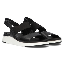 Sandales en cuir Filippo DS2140/21 Bk noir le noir 4