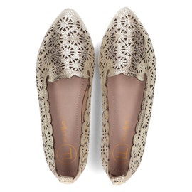Cuir seigneurs Filippo DP2039/21 Go or d'or 6