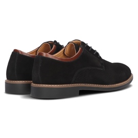 Chaussures en cuir Filippo MP2399/21 Bk noir le noir 5
