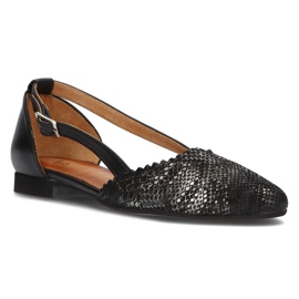 Chaussures en cuir Filippo 4972A noir 1