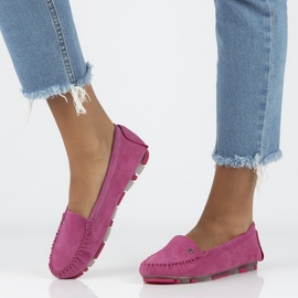 Mocassins en cuir Filippo DP2037/21 Fh rose 1