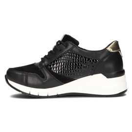 Baskets en cuir Filippo DP2052/21 Bk noir le noir 4