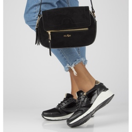 Baskets en cuir Filippo DP2052/21 Bk noir le noir 8