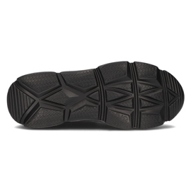 Baskets à lacets en cuir Filippo DP3178/21 Bk noir le noir 4