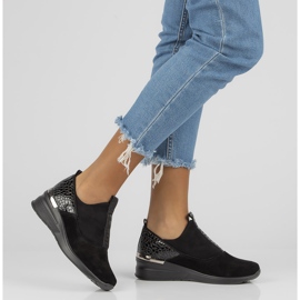 Baskets en Cuir Filippo DP1689/21 Bk Bk Noir le noir 9
