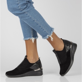 Baskets en Cuir Filippo DP1689/21 Bk Bk Noir le noir 1
