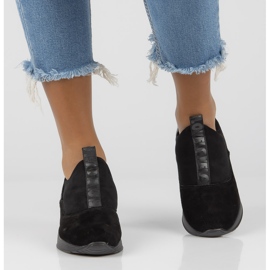 Baskets en Cuir Filippo DP1689/21 Bk Bk Noir 2