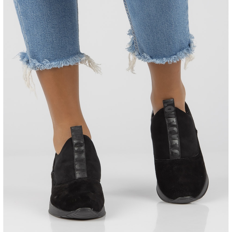 Baskets en Cuir Filippo DP1689/21 Bk Bk Noir 2