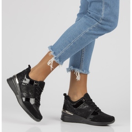 Baskets en cuir Filippo DP3170/21 Bk noir le noir 8