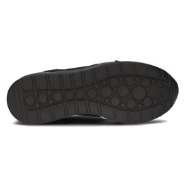 Baskets en cuir Filippo DP3170 / 21 Bk or noir le noir d'or 4
