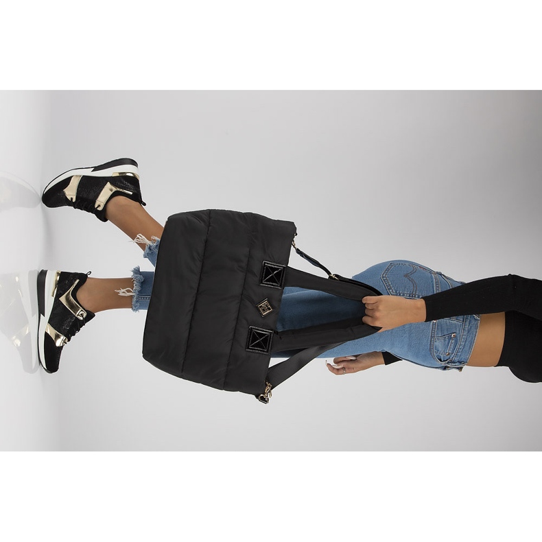 Baskets en cuir Filippo DP3170/21 Go or noir 1