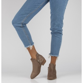 Bottines Filippo DBT1475/21 Be beiges 5