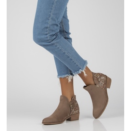Bottines Filippo DBT1475/21 Be beiges 6
