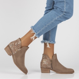 Bottines Filippo DBT1475/21 Be beiges 7
