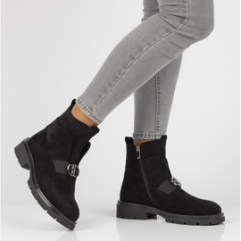 Bottines Filippo DBT3330/21 Bk noires le noir 2