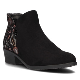 Bottines Filippo DBT1475/21 Bk noires le noir multicolore 3