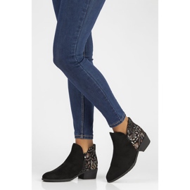 Bottines Filippo DBT1475/21 Bk noires le noir multicolore 8