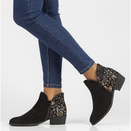 Bottines Filippo DBT1475/21 Bk noires le noir multicolore 10