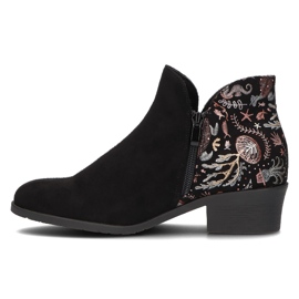 Bottines Filippo DBT1475/21 Bk noires le noir multicolore 4