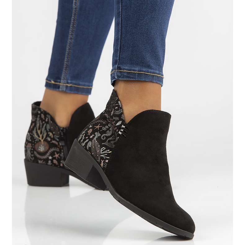 Bottines Filippo DBT1475/21 Bk noires le noir multicolore 1