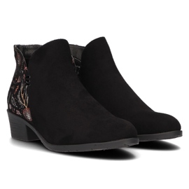 Bottines Filippo DBT1475/21 Bk noires le noir multicolore 7