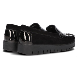 Filippo Chaussures en cuir DP3024/21 Bkl noir le noir 3