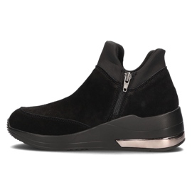 Bottes en cuir Filippo DBT3029 / 21 Bk noir le noir 1