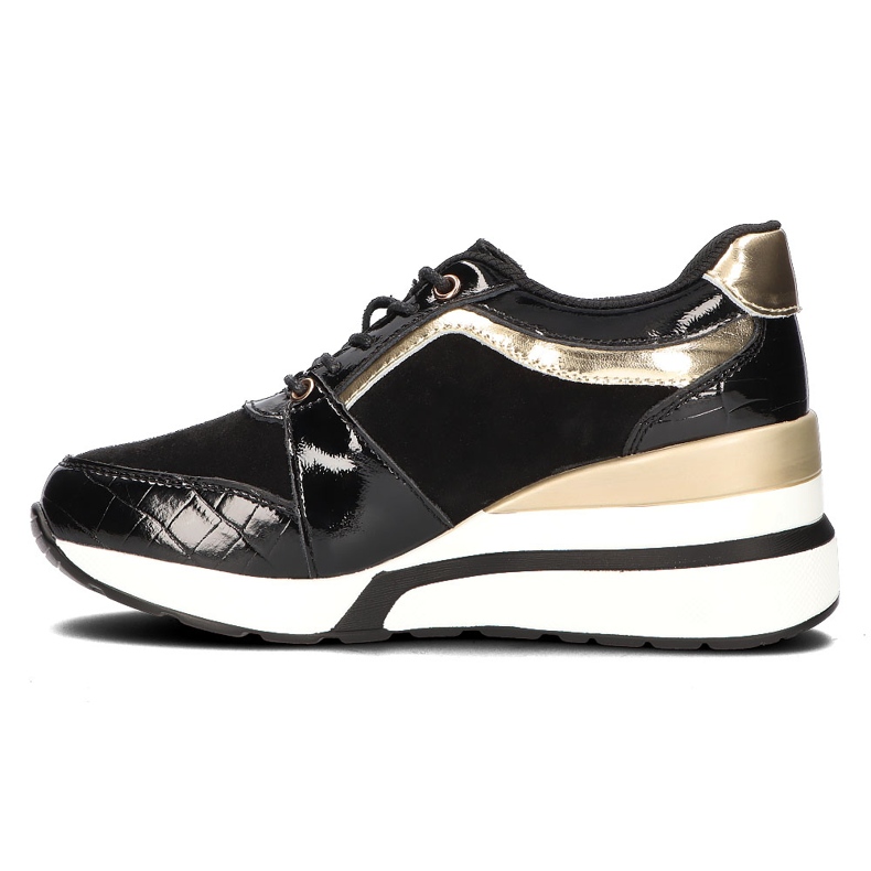 Baskets en cuir Filippo DP3167 / 21 Bk noir 1