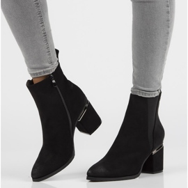 Bottines Filippo DBT3048/21 Bk noires le noir 7