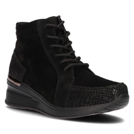 Bottes en cuir Filippo DBT1504 / 21 Bk Bk noir 1