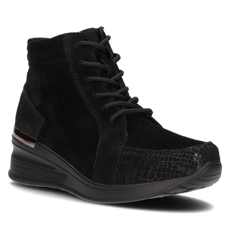 Bottes en cuir Filippo DBT1504 / 21 Bk Bk noir le noir 1