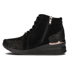 Bottes en cuir Filippo DBT1504 / 21 Bk Bk noir le noir 2