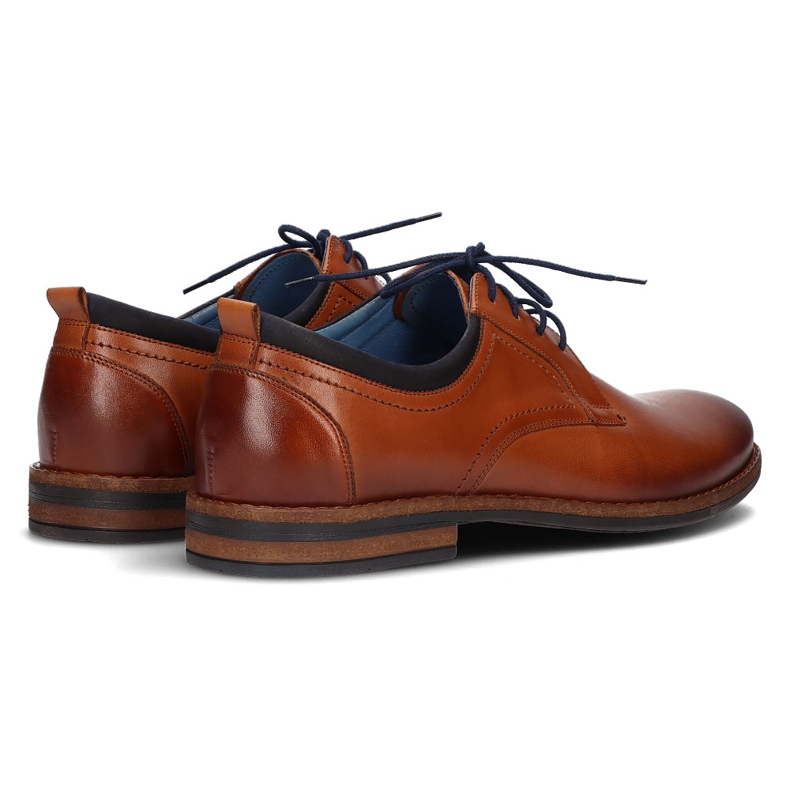 Chaussures en cuir Filippo 1726 marron brun 2