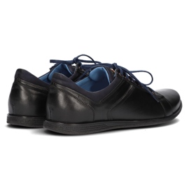 Chaussures en cuir Filippo 1703 noir 2
