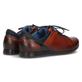 Chaussures en cuir Filippo 1690 marron brun 2